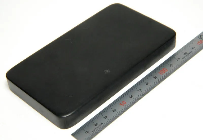 Amabata Horyu Inkstone – Double-Sided Rectangular【和硯　甲州銘石雨畑芳龍硯 四五平 双面硯 角】